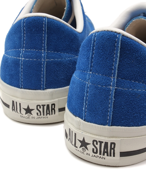 CONVERSE(コンバース)の「ONE STAR J SUEDE / ワンスター J スエード(スニーカー・メンズ・ブルー/イエロー・9/10.5/6/8/7.5/5.5/7/5/4.5/8.5/6.5/9.5)」の9枚目の写真