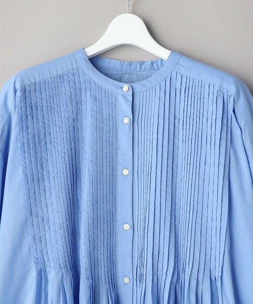 FREAK'S STORE(フリークスストア)の「インドピンタックワンピース(シャツワンピース・レディース・ブラック/オフホワイト/オレンジ/ブルー・フリ-)」の15枚目の写真