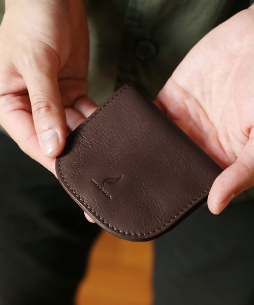 mieno（ミエノ）の「[mieno]牛革レザーコインケース小銭入れ（コインケース・レディース・ブラック/ブラウン/ダークブラウン/グリーン/アッシュグレー・FREE）」の4枚目の写真