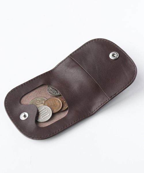 mieno（ミエノ）の「[mieno]牛革レザーコインケース小銭入れ（コインケース・レディース・ブラック/ブラウン/ダークブラウン/グリーン/アッシュグレー・FREE）」の22枚目の写真