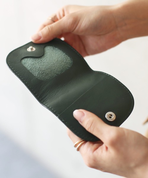 mieno（ミエノ）の「[mieno]牛革レザーコインケース小銭入れ（コインケース・レディース・ブラック/ブラウン/ダークブラウン/グリーン/アッシュグレー・FREE）」の7枚目の写真