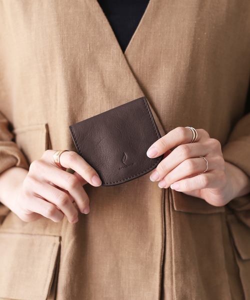 mieno（ミエノ）の「[mieno]牛革レザーコインケース小銭入れ（コインケース・レディース・ブラック/ブラウン/ダークブラウン/グリーン/アッシュグレー・FREE）」の17枚目の写真