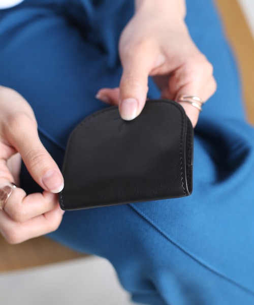 mieno（ミエノ）の「[mieno]牛革レザーコインケース小銭入れ（コインケース・レディース・ブラック/ブラウン/ダークブラウン/グリーン/アッシュグレー・FREE）」の11枚目の写真