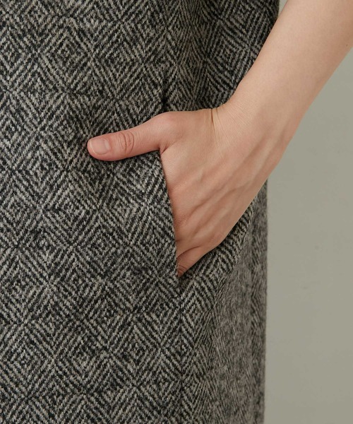 GALLARDAGALANTE（ガリャルダガランテ）の「ツイードチェスターコート（チェスターコート・レディース・ベージュ・FREE）」の12枚目の写真