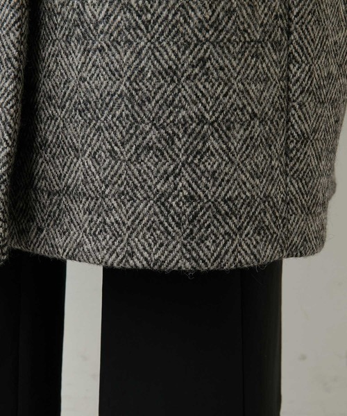 GALLARDAGALANTE（ガリャルダガランテ）の「ツイードチェスターコート（チェスターコート・レディース・ベージュ・FREE）」の13枚目の写真