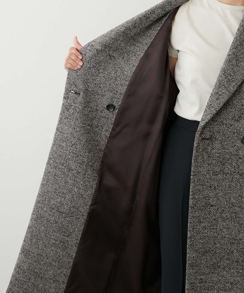 GALLARDAGALANTE（ガリャルダガランテ）の「ツイードチェスターコート（チェスターコート・レディース・ベージュ・FREE）」の15枚目の写真
