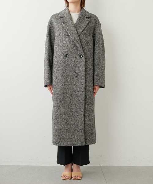 GALLARDAGALANTE（ガリャルダガランテ）の「ツイードチェスターコート（チェスターコート・レディース・ベージュ・FREE）」の7枚目の写真