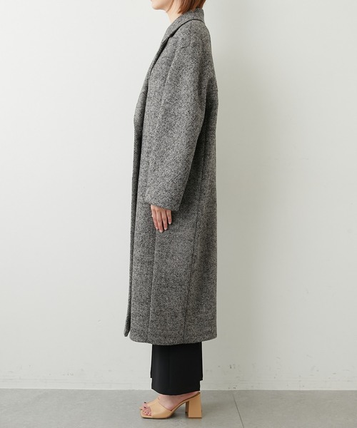 GALLARDAGALANTE（ガリャルダガランテ）の「ツイードチェスターコート（チェスターコート・レディース・ベージュ・FREE）」の8枚目の写真