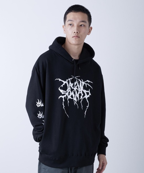 VIRGOwearworks(ヴァルゴウェアワークス)の「METALS BIG HOODIE(パーカー・メンズ・グレー/ブラック/ホワイト・2/3/4)」の2枚目の写真