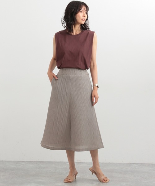 BARNYARDSTORM（バンヤードストーム）の「BARNYARDSTORM / ラウンドヘムノースリプルオーバー（Tシャツ/カットソー・レディース・ホワイト/ブラウン/グレー/ピンク/チャコール・1/0）」の11枚目の写真