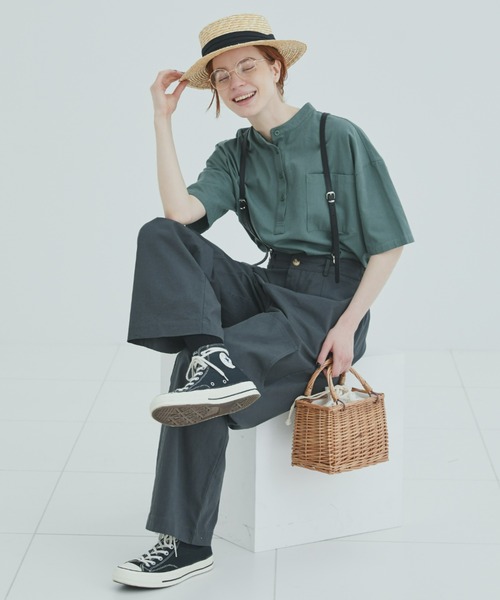 EDIT Gris(エディットグリ)の「リボン付きカンカン帽(ハット・レディース・ベージュ/ブラック・FREE)」の10枚目の写真