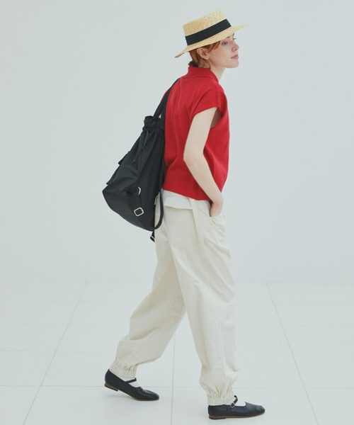 EDIT Gris(エディットグリ)の「リボン付きカンカン帽(ハット・レディース・ベージュ/ブラック・FREE)」の15枚目の写真