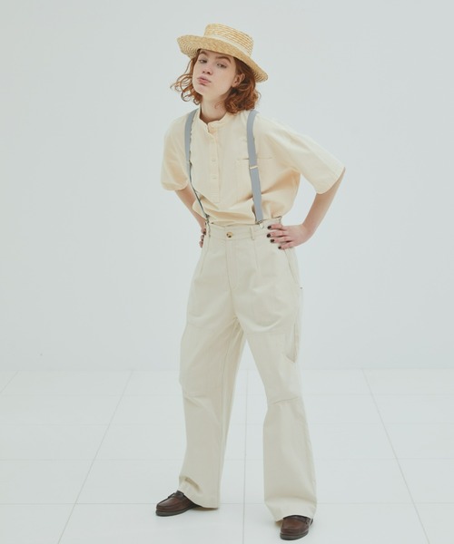 EDIT Gris(エディットグリ)の「リボン付きカンカン帽(ハット・レディース・ベージュ/ブラック・FREE)」の20枚目の写真