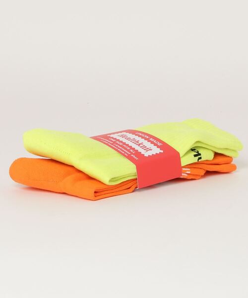 Healthknit(ヘルスニット)の「『Healthknit/ヘルスニット』2パックロングソックス(ソックス/靴下・メンズ・A/D/E/B/C/F・M/S)」の13枚目の写真