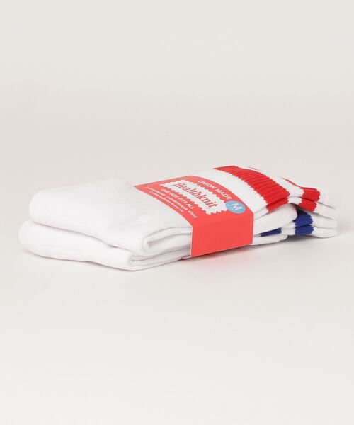 Healthknit(ヘルスニット)の「『Healthknit/ヘルスニット』2パックロングソックス(ソックス/靴下・メンズ・A/D/E/B/C/F・M/S)」の16枚目の写真