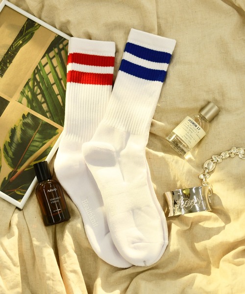 Healthknit(ヘルスニット)の「『Healthknit/ヘルスニット』2パックロングソックス(ソックス/靴下・メンズ・A/D/E/B/C/F・M/S)」の4枚目の写真