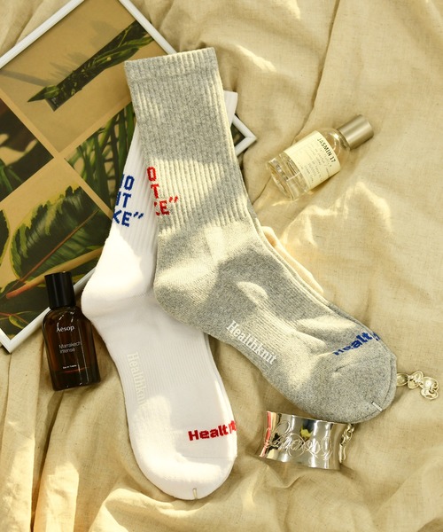 Healthknit(ヘルスニット)の「『Healthknit/ヘルスニット』2パックロングソックス(ソックス/靴下・メンズ・A/D/E/B/C/F・M/S)」の6枚目の写真