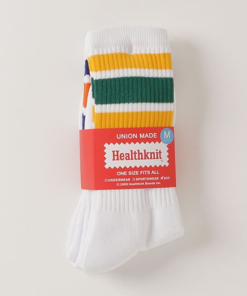 Healthknit(ヘルスニット)の「『Healthknit/ヘルスニット』2パックロングソックス(ソックス/靴下・メンズ・A/D/E/B/C/F・M/S)」の8枚目の写真