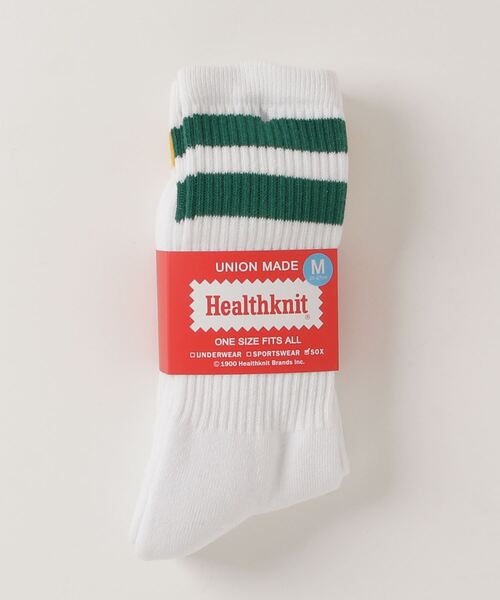 Healthknit(ヘルスニット)の「『Healthknit/ヘルスニット』2パックロングソックス(ソックス/靴下・メンズ・A/D/E/B/C/F・M/S)」の10枚目の写真