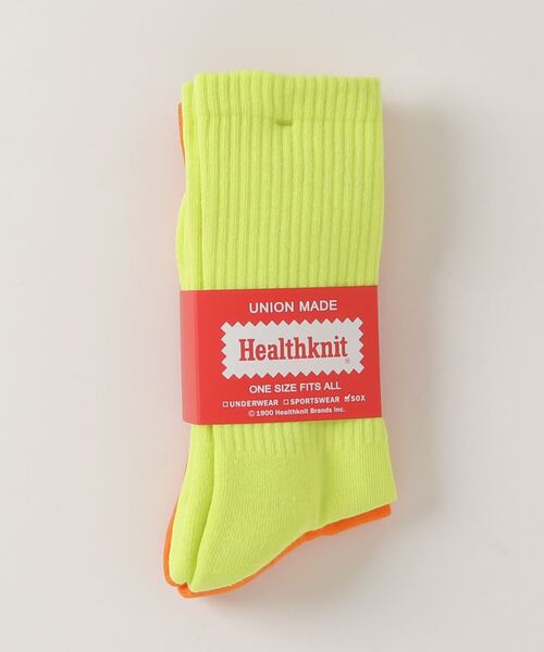Healthknit(ヘルスニット)の「『Healthknit/ヘルスニット』2パックロングソックス(ソックス/靴下・メンズ・A/D/E/B/C/F・M/S)」の11枚目の写真