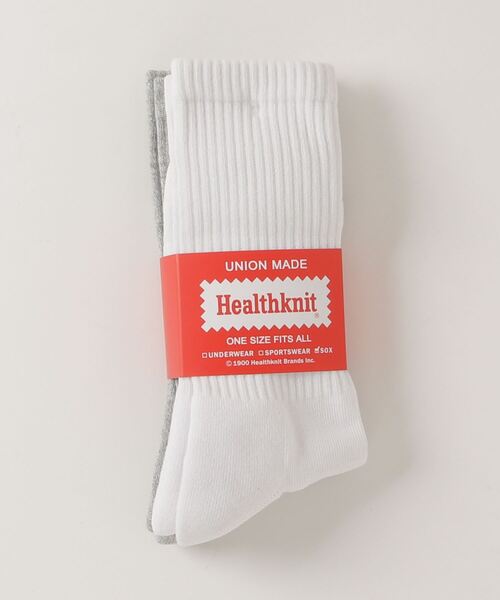 Healthknit(ヘルスニット)の「『Healthknit/ヘルスニット』2パックロングソックス(ソックス/靴下・メンズ・A/D/E/B/C/F・M/S)」の12枚目の写真