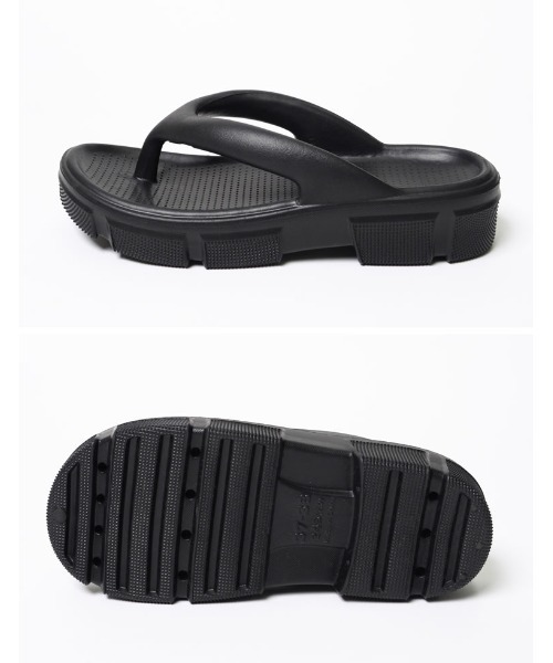 Re:EDIT（リエディ）の「軽量スポーティビーチサンダル（サンダル・レディース・ホワイト/ブラック・S～Ｍ/M～Ｌ/L～LL）」の17枚目の写真