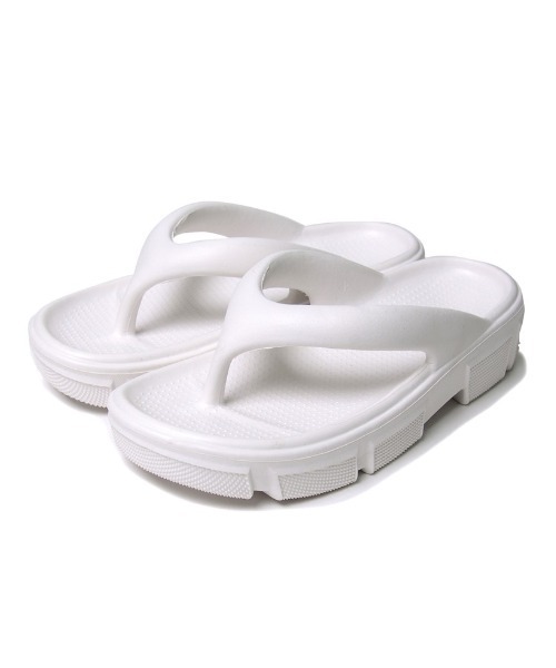 Re:EDIT（リエディ）の「軽量スポーティビーチサンダル（サンダル・レディース・ホワイト/ブラック・S～Ｍ/M～Ｌ/L～LL）」の20枚目の写真