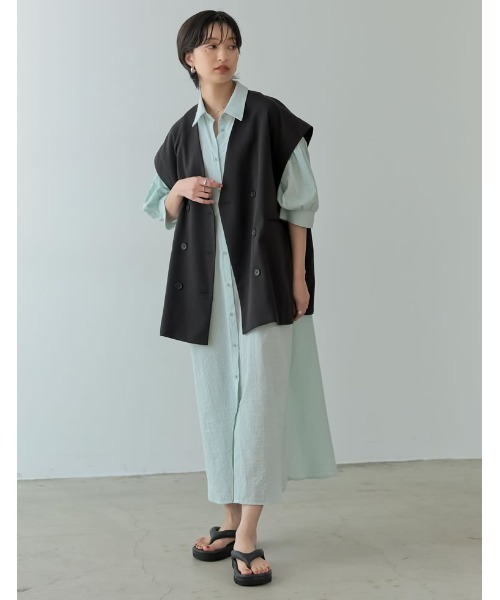 Re:EDIT（リエディ）の「軽量スポーティビーチサンダル（サンダル・レディース・ホワイト/ブラック・S～Ｍ/M～Ｌ/L～LL）」の12枚目の写真