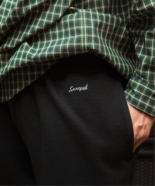 SUNSPEL（サンスペル）の「【SUNSPEL / サンスペル】別注 刺繍 スウェットパンツ（スウェットパンツ・メンズ・ブラック/ブラウン/ネイビー・X-LARGE/LARGE/MEDIUM）」の5枚目の写真