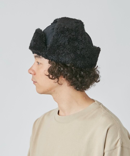 OVERRIDE（オーバーライド）の「OVERRIDE  RIP STOP CARGO TRAPPER（ハット・メンズ・グリーン/ブラック/ネイビー・58cm）」の5枚目の写真