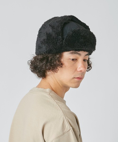 OVERRIDE（オーバーライド）の「OVERRIDE  RIP STOP CARGO TRAPPER（ハット・メンズ・グリーン/ブラック/ネイビー・58cm）」の6枚目の写真