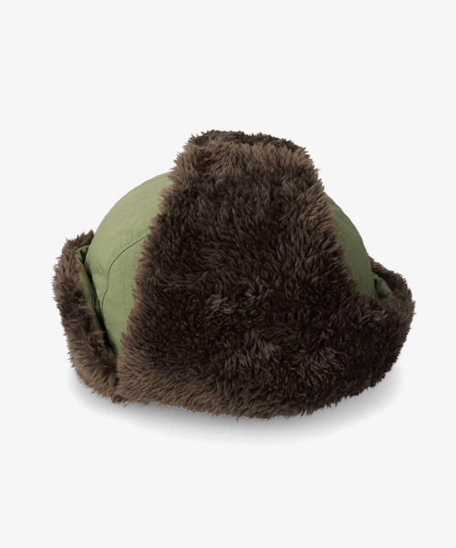 OVERRIDE（オーバーライド）の「OVERRIDE  RIP STOP CARGO TRAPPER（ハット・メンズ・グリーン/ブラック/ネイビー・58cm）」の11枚目の写真