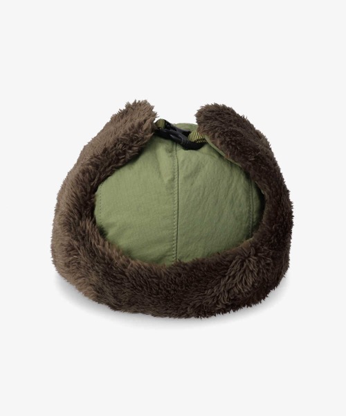 OVERRIDE（オーバーライド）の「OVERRIDE  RIP STOP CARGO TRAPPER（ハット・メンズ・グリーン/ブラック/ネイビー・58cm）」の12枚目の写真