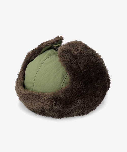 OVERRIDE（オーバーライド）の「OVERRIDE  RIP STOP CARGO TRAPPER（ハット・メンズ・グリーン/ブラック/ネイビー・58cm）」の13枚目の写真