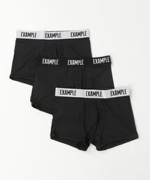 EXAMPLE（エグザンプル）の「EXAMPLE UNDERWEAR 3PACK BOXER SHORTS（ボクサーパンツ）」