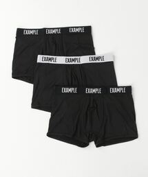 EXAMPLE（エグザンプル）の「EXAMPLE UNDERWEAR 3PACK BOXER SHORTS（ボクサーパンツ）」