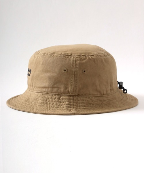 BEN DAVIS（ベンデイビス）の「BEN DAVIS/ベンデイビス ツイル バケットハット（ハット・メンズ・ブラック/ベージュ/ホワイト・FREE）」の4枚目の写真