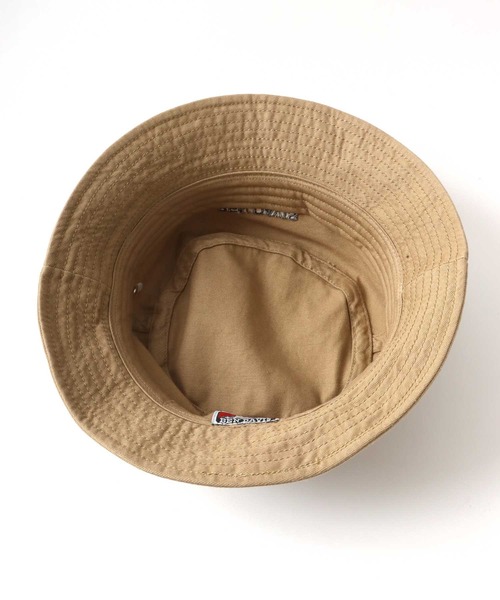 BEN DAVIS（ベンデイビス）の「BEN DAVIS/ベンデイビス ツイル バケットハット（ハット・メンズ・ブラック/ベージュ/ホワイト・FREE）」の6枚目の写真