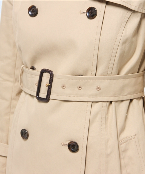 La TOTALITE（ラトータリテ）の「ラ・トレンチコート。（トレンチコート・レディース・ベージュ/ネイビー・38/36/40）」の12枚目の写真