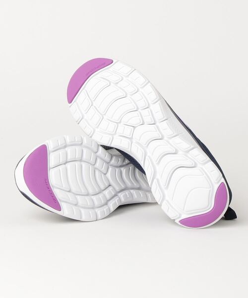 SKECHERS(スケッチャーズ)の「SKECHERS FLEX APPEAL 4.0-BRILLIANT VIEW / スケッチャーズ フレックスアピール4.0 ブリリアントビュー(スニーカー・レディース・ネイビー×ホワイト/ブラック×ホワイト・23cm/23.5cm/24cm/24.5cm/25cm/22.5cm)」の8枚目の写真