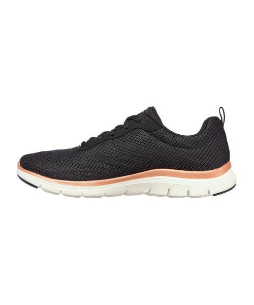 SKECHERS(スケッチャーズ)の「SKECHERS FLEX APPEAL 4.0-BRILLIANT VIEW / スケッチャーズ フレックスアピール4.0 ブリリアントビュー(スニーカー・レディース・ネイビー×ホワイト/ブラック×ホワイト・23cm/23.5cm/24cm/24.5cm/25cm/22.5cm)」の12枚目の写真