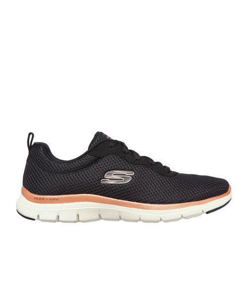 SKECHERS(スケッチャーズ)の「SKECHERS FLEX APPEAL 4.0-BRILLIANT VIEW / スケッチャーズ フレックスアピール4.0 ブリリアントビュー(スニーカー・レディース・ネイビー×ホワイト/ブラック×ホワイト・23cm/23.5cm/24cm/24.5cm/25cm/22.5cm)」の11枚目の写真