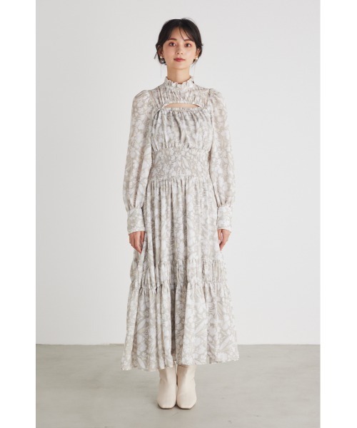 rienda（リエンダ）の「バストカットフレアワンピース