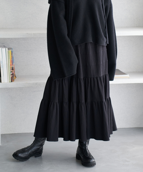 plage（プラージュ）の「リップルボリュームスカート（スカート