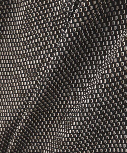 N.（N. Natural Beauty Basic）（エヌエヌナチュラルビューティーベーシック）の「◆キカ柄ボウタイリボン付ブラウス（シャツ/ブラウス・レディース・ホワイト系その他/ブラック系その他・MEDIUM）」の19枚目の写真