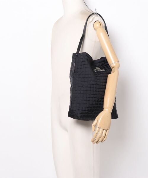 ALL ORDINARIES(オールオーディナリーズ)の「【BAG'n'NOUN(バッグンナウン)】BLOCK PACK MINI ブロックパックミニトート(トートバッグ・レディース・ブラック/グレー/ライトグレー系・FREE)」の7枚目の写真