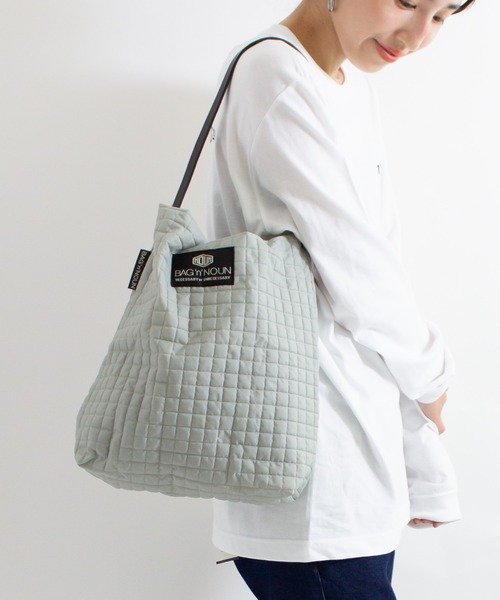 ALL ORDINARIES(オールオーディナリーズ)の「【BAG'n'NOUN(バッグンナウン)】BLOCK PACK MINI ブロックパックミニトート(トートバッグ・レディース・ブラック/グレー/ライトグレー系・FREE)」の20枚目の写真