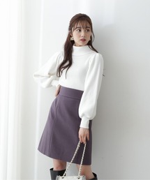 PROPORTION BODY DRESSING | 【美人百花11月号タイアップ 休井美郷さん着用商品】タートルネックボリュームスリーブニット / 1212270005(ニット/セーター)