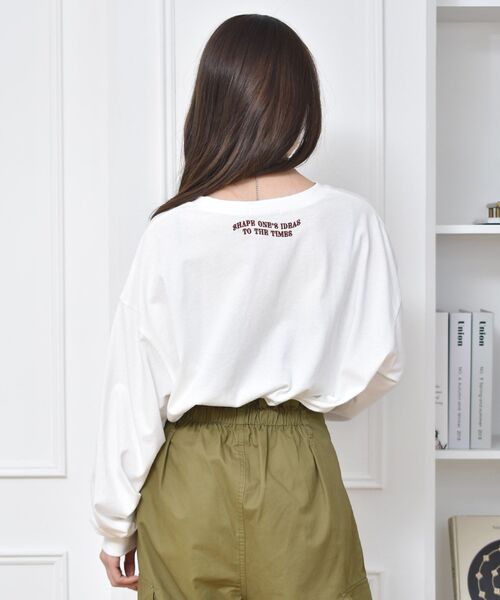 ems excite（エムズエキサイト）の「アソートロゴロンTee（Tシャツ