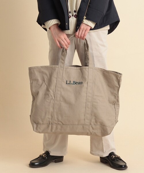 Dessin（デッサン）の「◆L.L.Bean グロサリトート（トートバッグ・レディース・チャコールグレー/ブラック/カーキ/キャメル/ライトベージュ・00）」の16枚目の写真